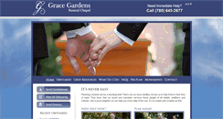 Desktop Screenshot of gracegardensfuneralchapel.com